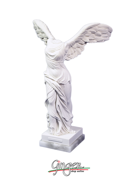 Winged Victory of Samothrace (Nike) 11,81 in - with alabaster base