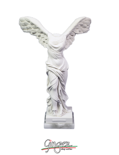 Winged Victory of Samothrace (Nike) 11,81 in - with alabaster base