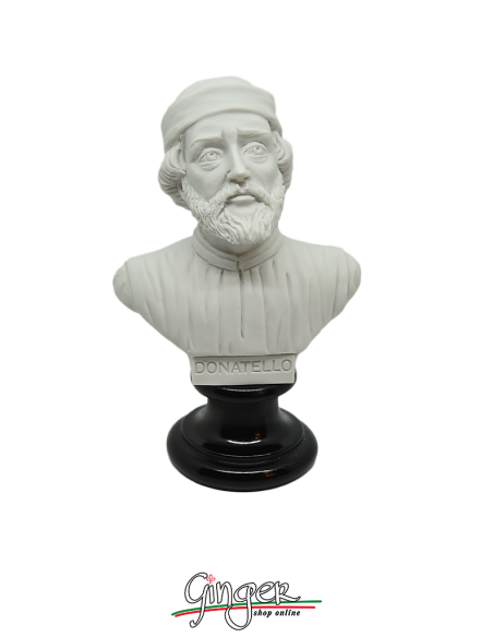 Donatello - bust 5.9 in. (15 cm) white or aged