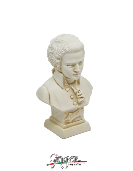 Composers Musicians - Wolfgang Amadeus Mozart - 4.33 in. - aged