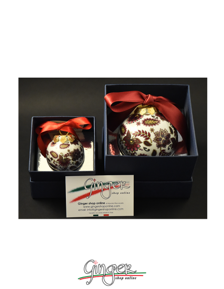 Christmas Ornaments: Florentine Paper 45 mm