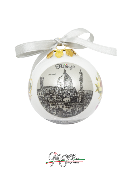 Palla di Natale - Firenze Duomo Argento 45 o 80 mm