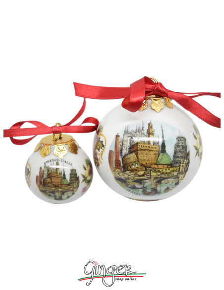 Christmas Ornaments: Italy - 1.77 or 3.14 in.