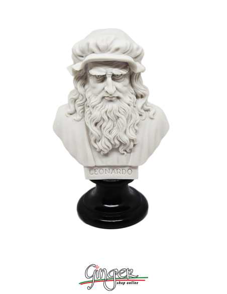 Leonardo da Vinci - bust 5.9 in. (15 cm) three versions