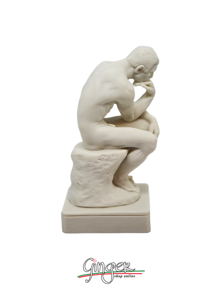 Auguste Rodin - the Thinker - 5,5 in. (14 cm) 7.4 in. (19 cm) 8.6 in. (22 cm)