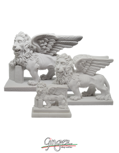 Lion of Saint Mark (Venice) - 2.7 in. (7 cm), 5.5 in. (14 cm) or 7.48 in. (19 cm)