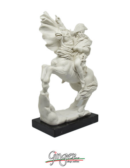 Napoleone Bonaparte on horseback - statuette 27 cm