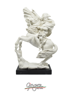 Napoleone Bonaparte on horseback - statuette 27 cm