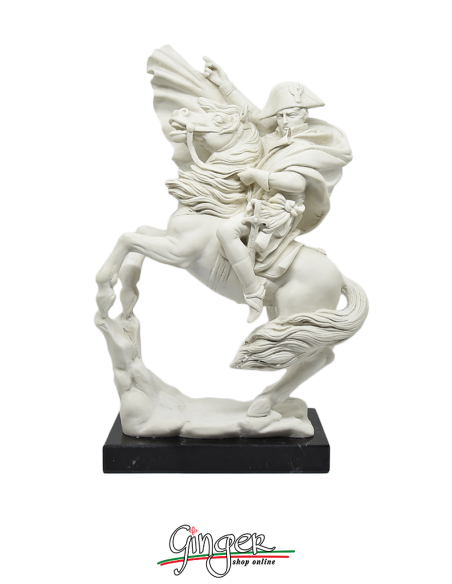 Napoleone Bonaparte on horseback - statuette 27 cm