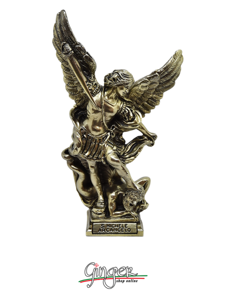 Saint Michael Archangel - 9.0 in. (23 cm) - Lux version