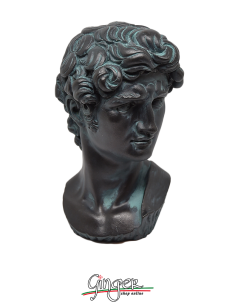 David by Michelangelo - bronze varnished (4,72 in)