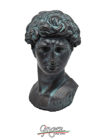 David by Michelangelo - bronze varnished (4,72 in)