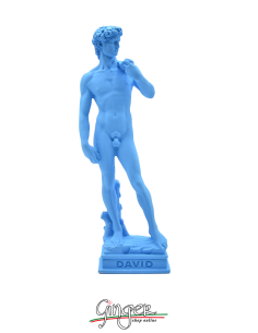 David - "pop art" Light Blue 7,87 or 11,81 inch