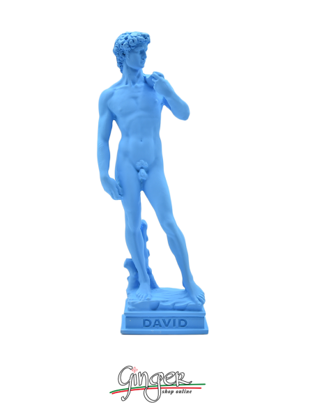 David - "pop art" Light Blue 7,87 or 11,81 inch