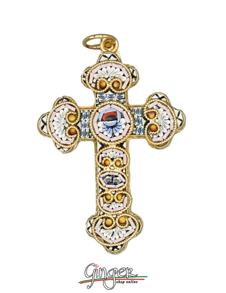 Cross in Florentine mosaic