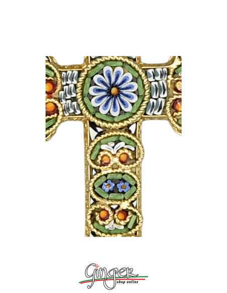 Cross in Florentine mosaic