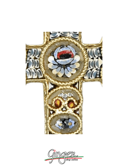 Cross in Florentine mosaic