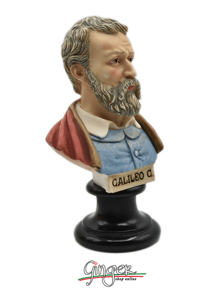 Galileo Galilei - bust 5.9 in. (15 cm) hand painted