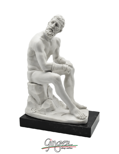 The Boxer at Rest or the Terme Boxer or the Boxer of the Quirinal - 8.6" (22 cm) or 13.7" (35 cm)