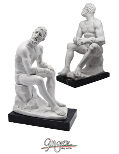 The Boxer at Rest or the Terme Boxer or the Boxer of the Quirinal - 8.6" (22 cm) or 13.7" (35 cm)