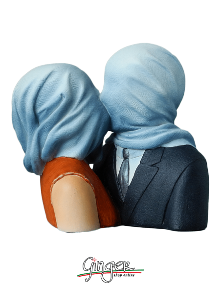 René Magritte: the Lovers - 13 cm (5,12")