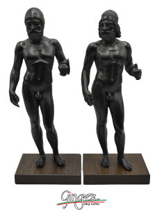 the Riace Bronzes: the Younger and the Old - 32 cm (12,60 in)