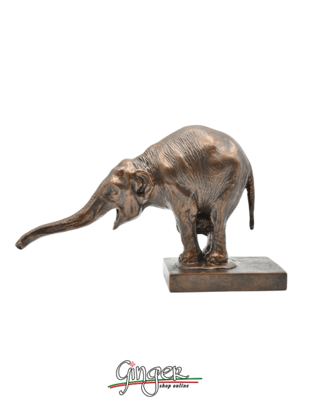 Rembrandt Bugatti: Dancing elephant - 14 cm (5,51")