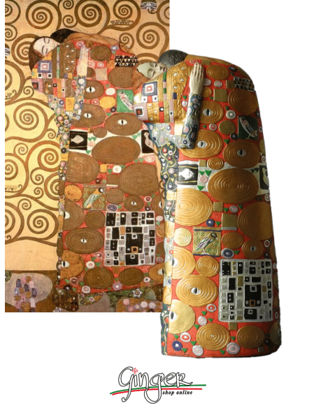 Gustav Klimt - the Embrace - 21 and 35 cm (8,27" and 13,78")