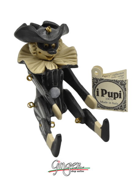 "i Pupi" maschere italiane - altezza 13 cm - Balanzone
