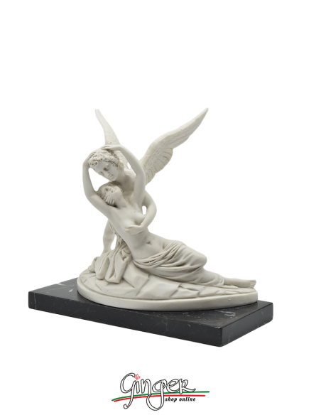 A. Canova - Cupid and Psyche 13 cm - (with the golden cloth)