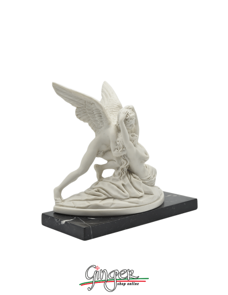 A. Canova - Cupid and Psyche 13 cm - (with the golden cloth)