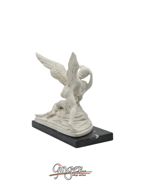 A. Canova - Cupid and Psyche 13 cm - (with the golden cloth)