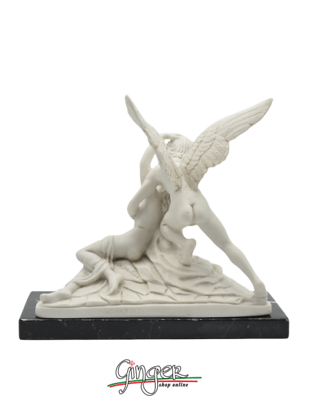 A. Canova - Cupid and Psyche 13 cm - (with the golden cloth)