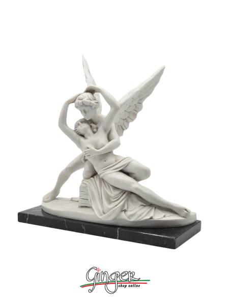 A. Canova - Cupid and Psyche 13 cm - (with the golden cloth)