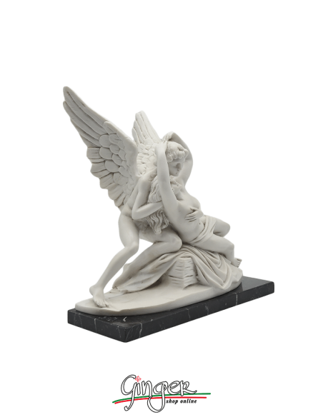 A. Canova - Cupid and Psyche 13 cm - (with the golden cloth)