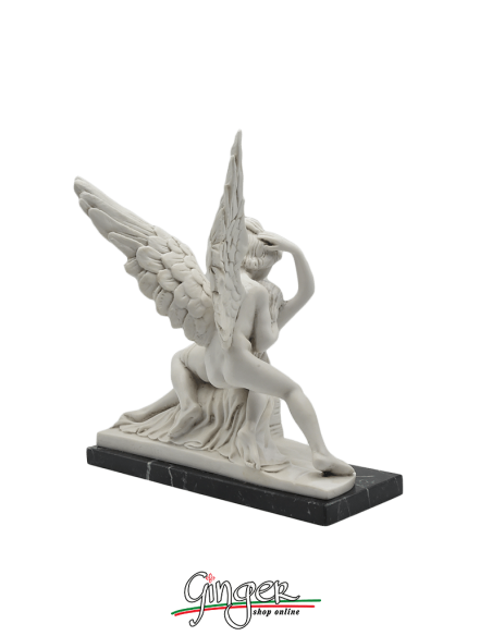 A. Canova - Cupid and Psyche 13 cm - (with the golden cloth)