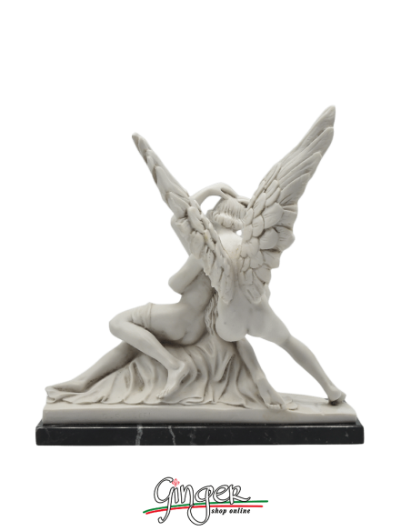 A. Canova - Cupid and Psyche 13 cm - (with the golden cloth)