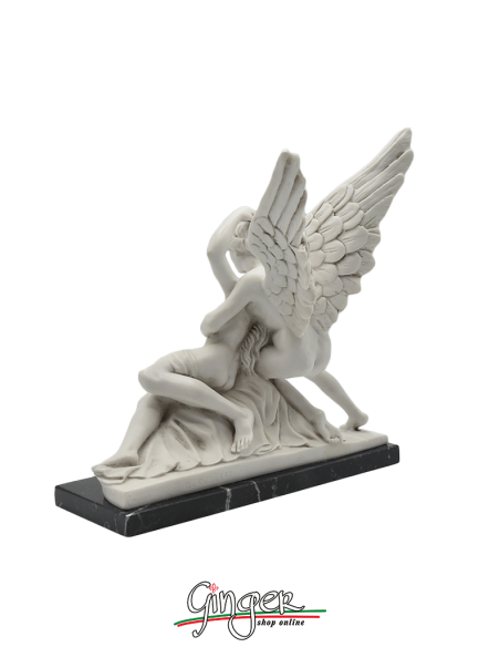 A. Canova - Cupid and Psyche 13 cm - (with the golden cloth)