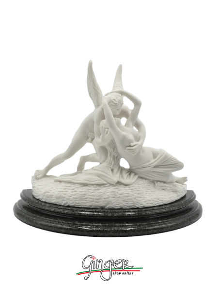 A. Canova - Cupid and Psyche 13 cm - (with the golden cloth)