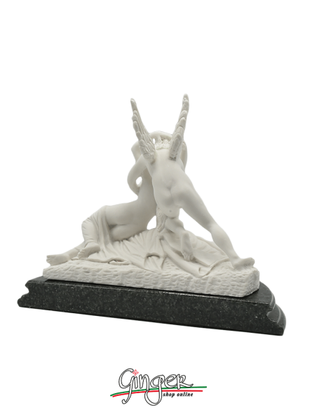 A. Canova - Cupid and Psyche 13 cm - (with the golden cloth)