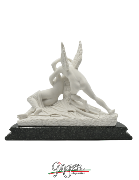 A. Canova - Cupid and Psyche 13 cm - (with the golden cloth)
