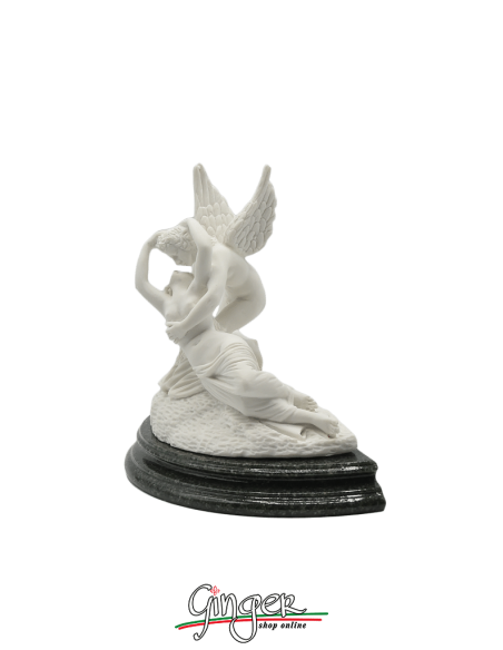 A. Canova - Cupid and Psyche 13 cm - (with the golden cloth)