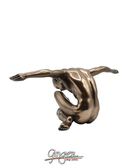 Statua di ragazza distesa - 20 cm