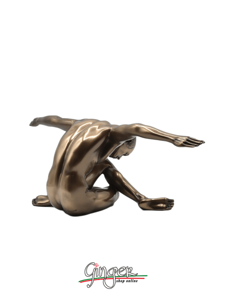 Statua di ragazza distesa - 20 cm