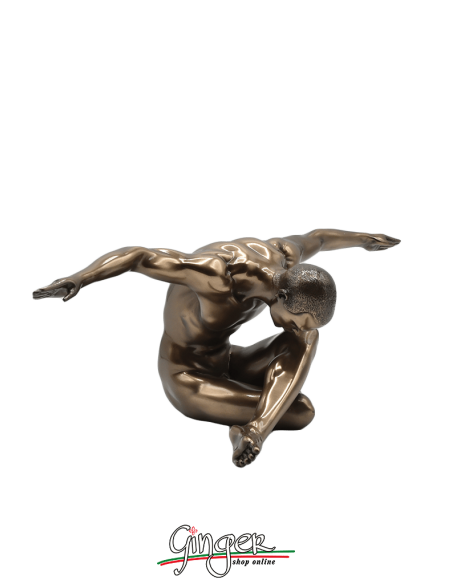 Statua di ragazza distesa - 20 cm