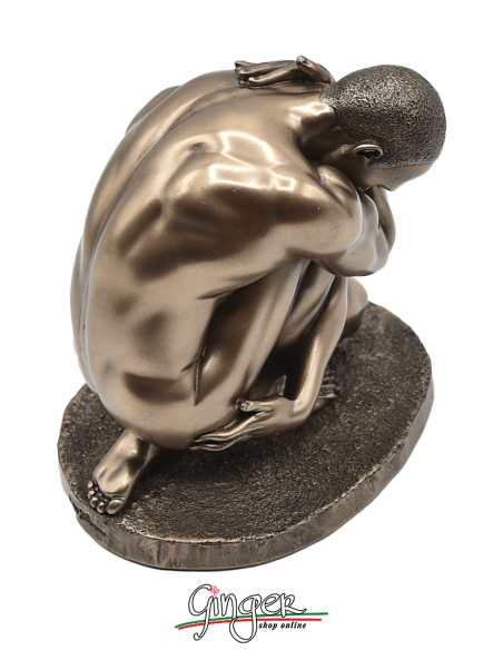Statua di ragazza distesa - 20 cm