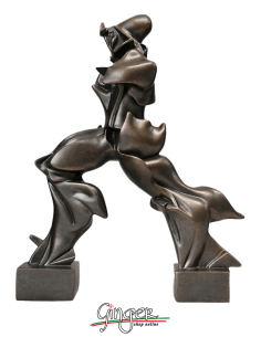 Boccioni: Unique forms of continuity in space - 15 cm (5,91")
