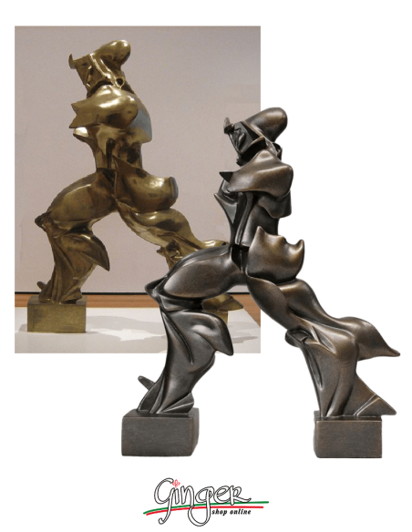Boccioni: Unique forms of continuity in space - 15 cm (5,91")