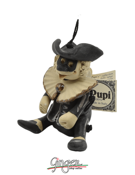 "i Pupi": Italian Masks - 7 cm (2.76") - Balanzone