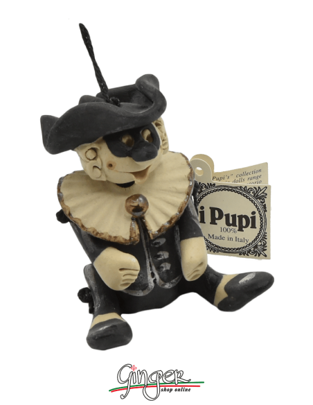 "i Pupi": Italian Masks - 7 cm (2.76") - Balanzone